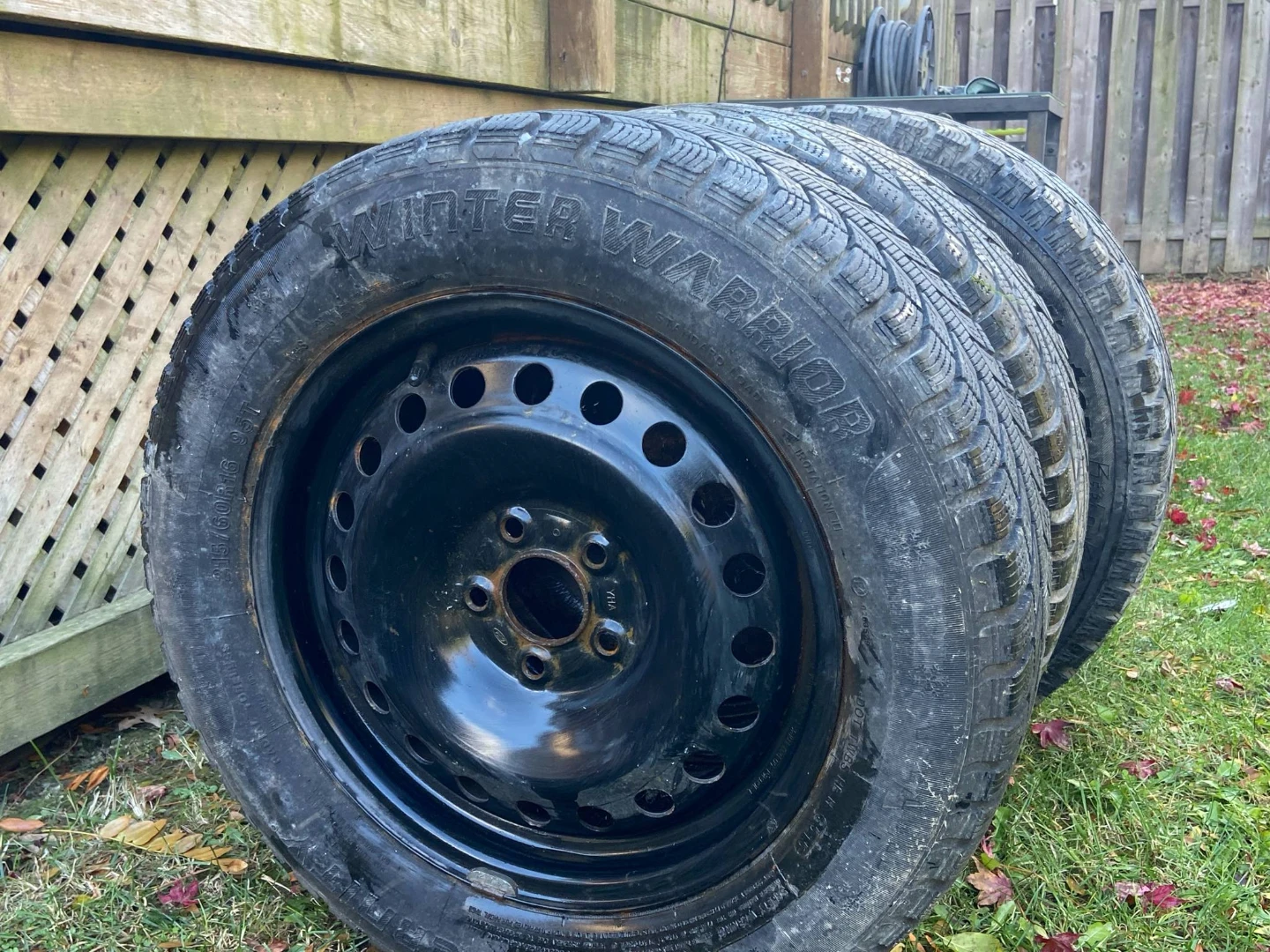 Winter Warrior Tires 215/60R16