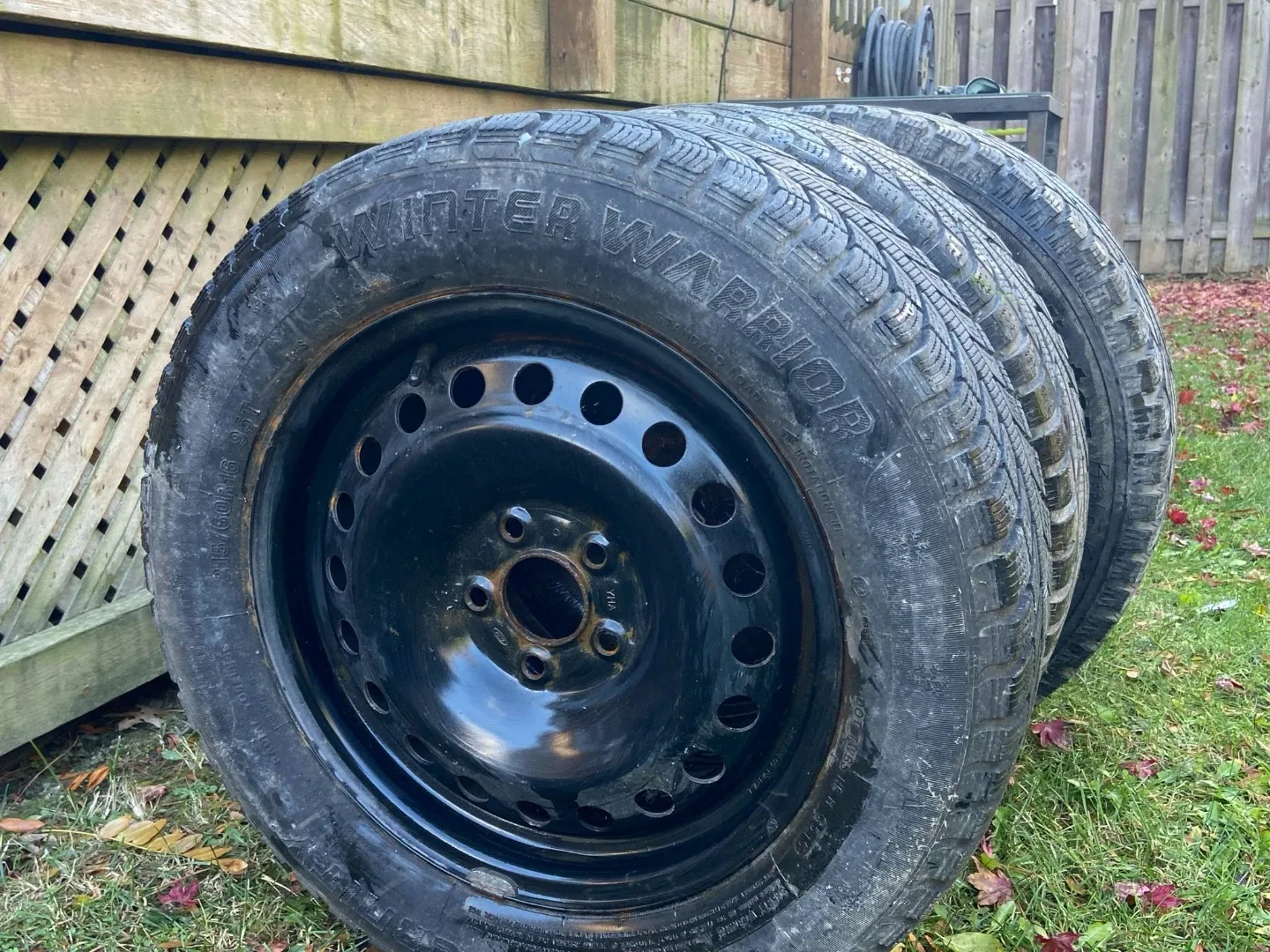 Winter Warrior Tires 215/60R16