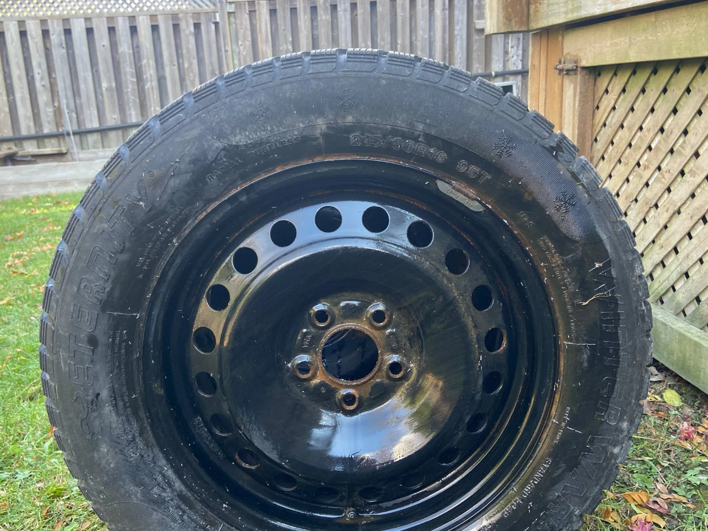 Winter Warrior Tires 215/60R16 - photo 4