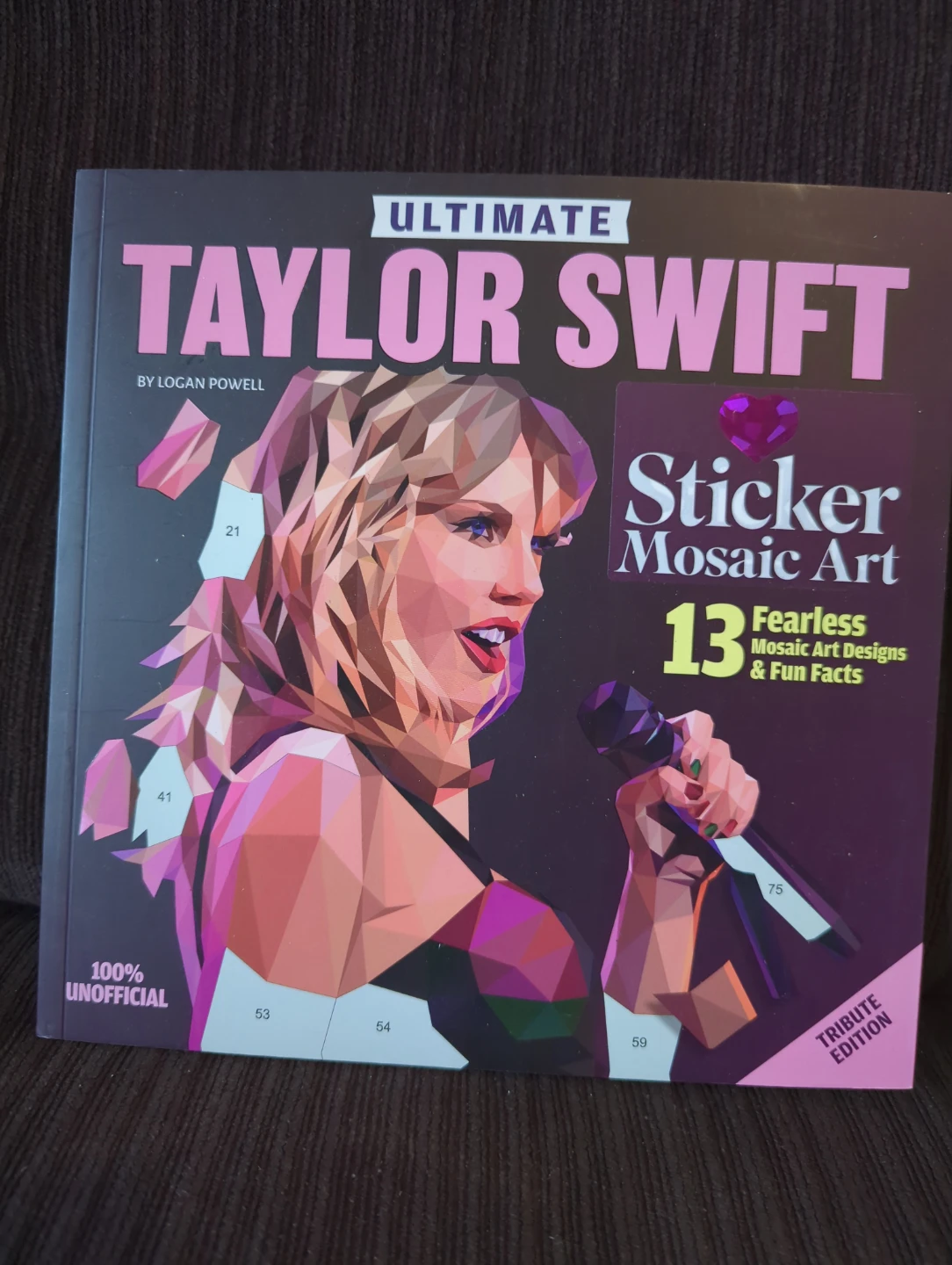 Ultimate Taylor Swift Sticker Mosaic Art Book
