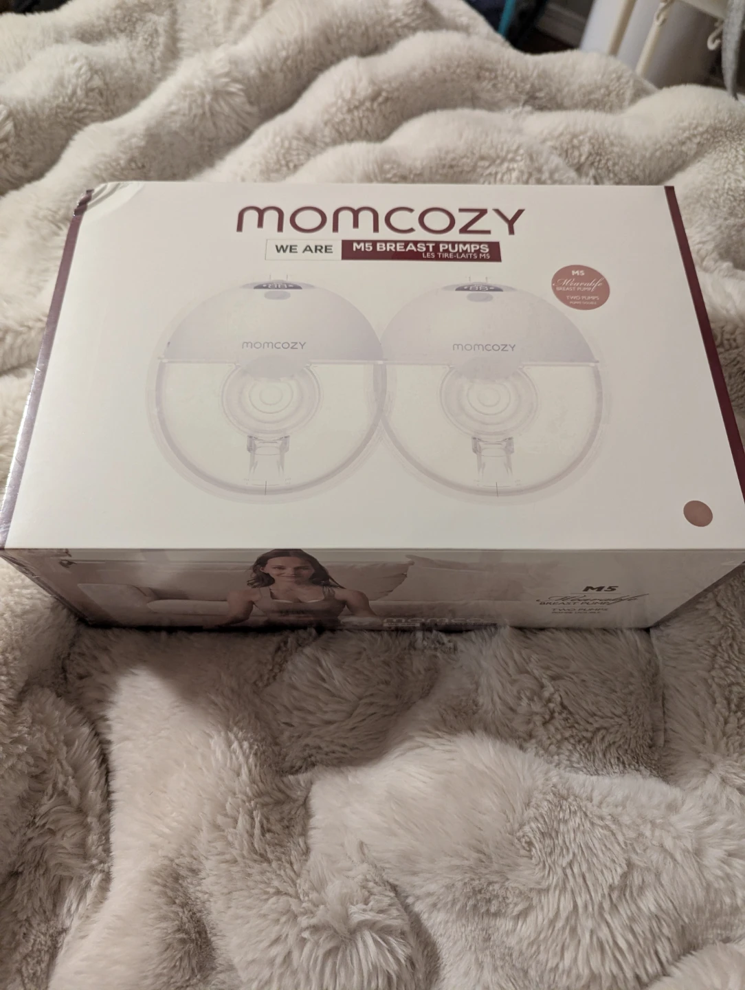 New Momcozy M5 Wearable Breast Pumps - Double