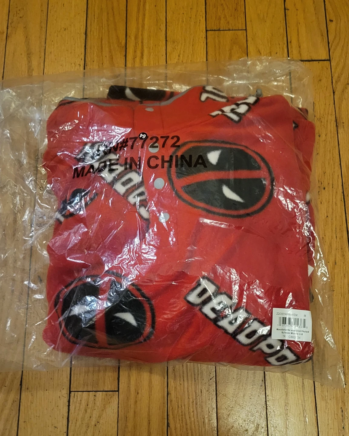 Deadpool Fleece Pullover - Size M - photo 3
