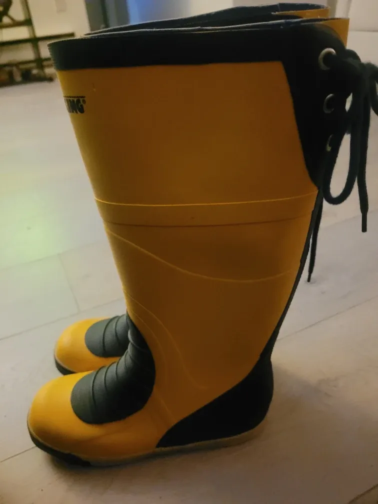 Viking Yellow & Black Rain Boots