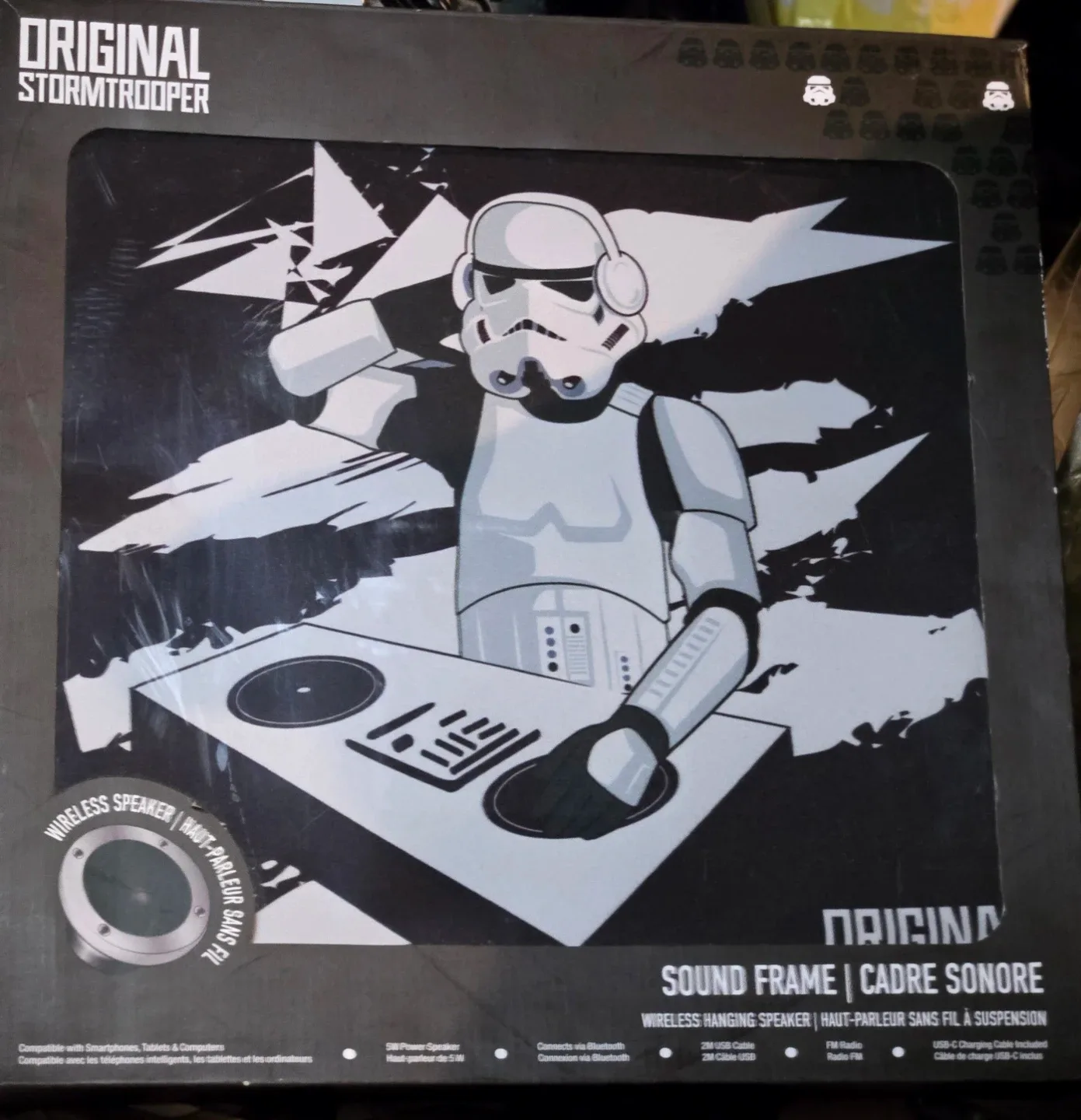 Original Stormtrooper Sound Frame Wireless Speaker thumbnail