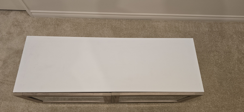 White & Wood TV Stand - photo 4