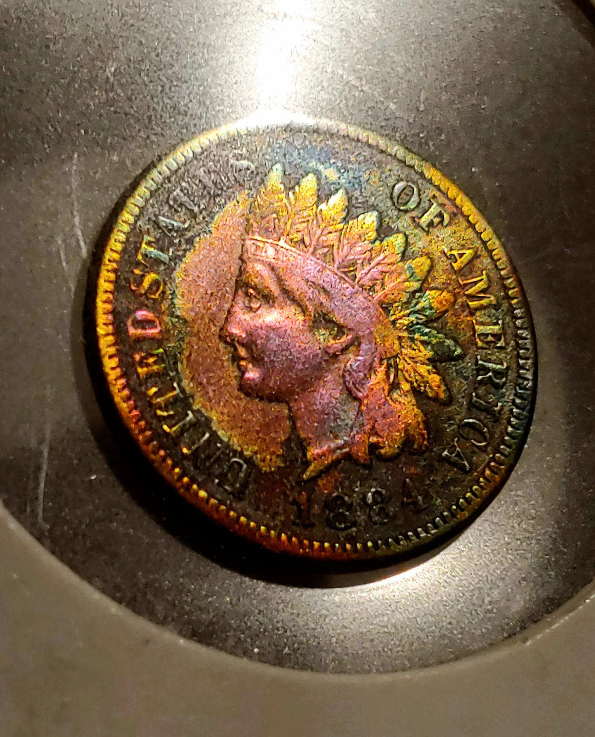 1884 Indian Head Cent Coin