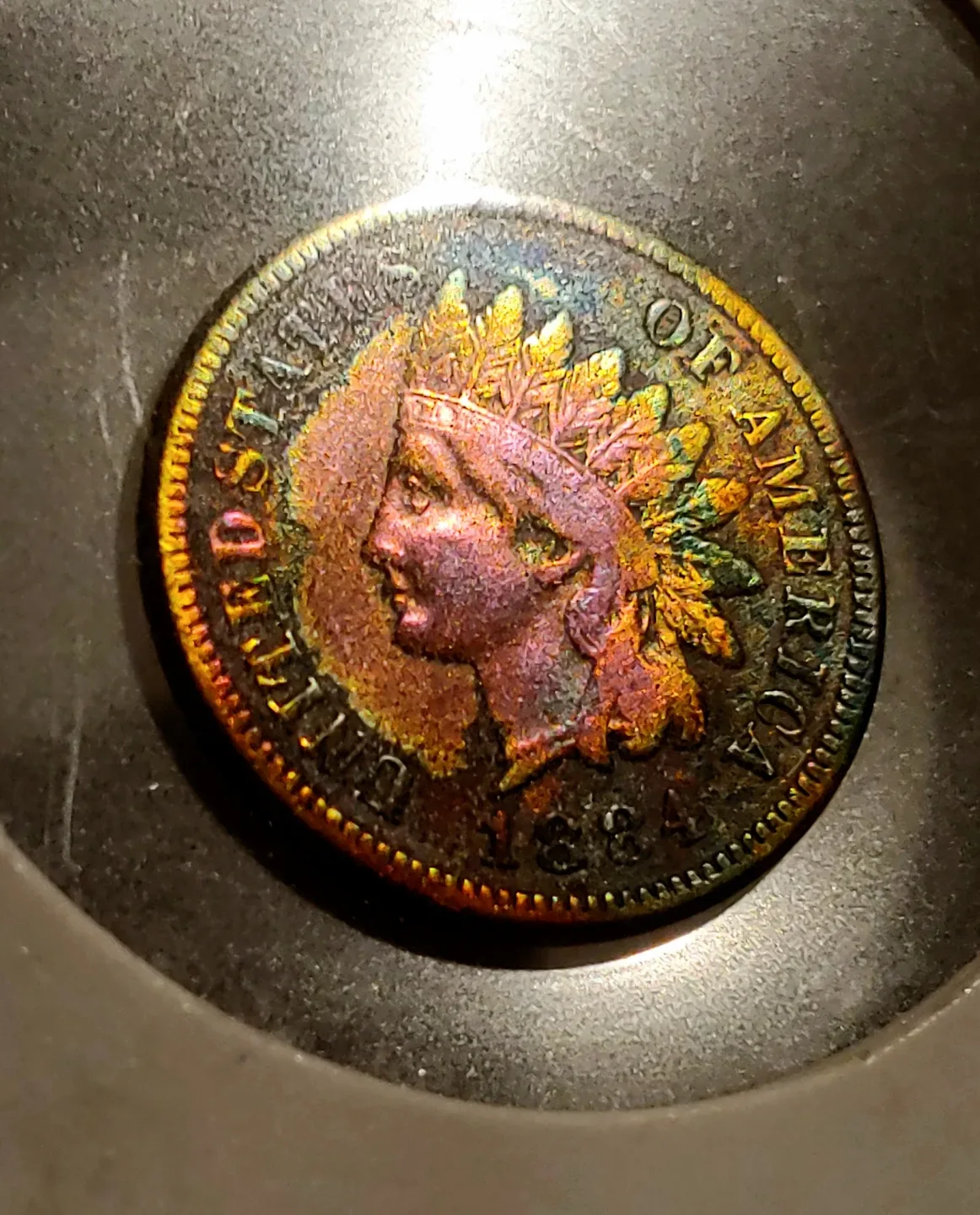 1884 Indian Head Cent Coin