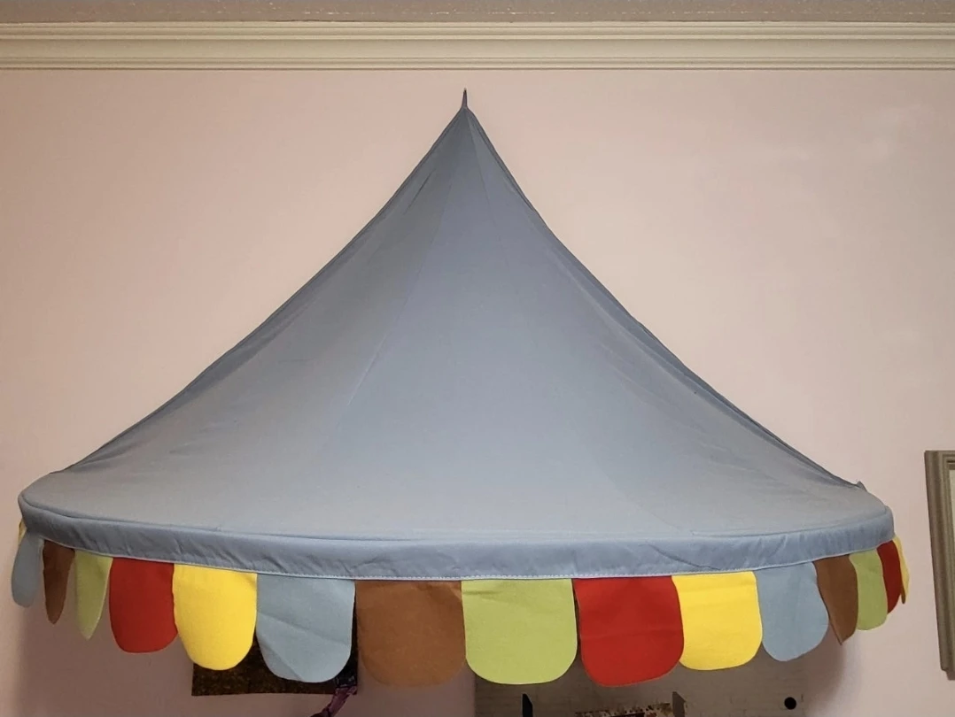 Ikea Circus Tent Bed Canopy - Blue - photo 3