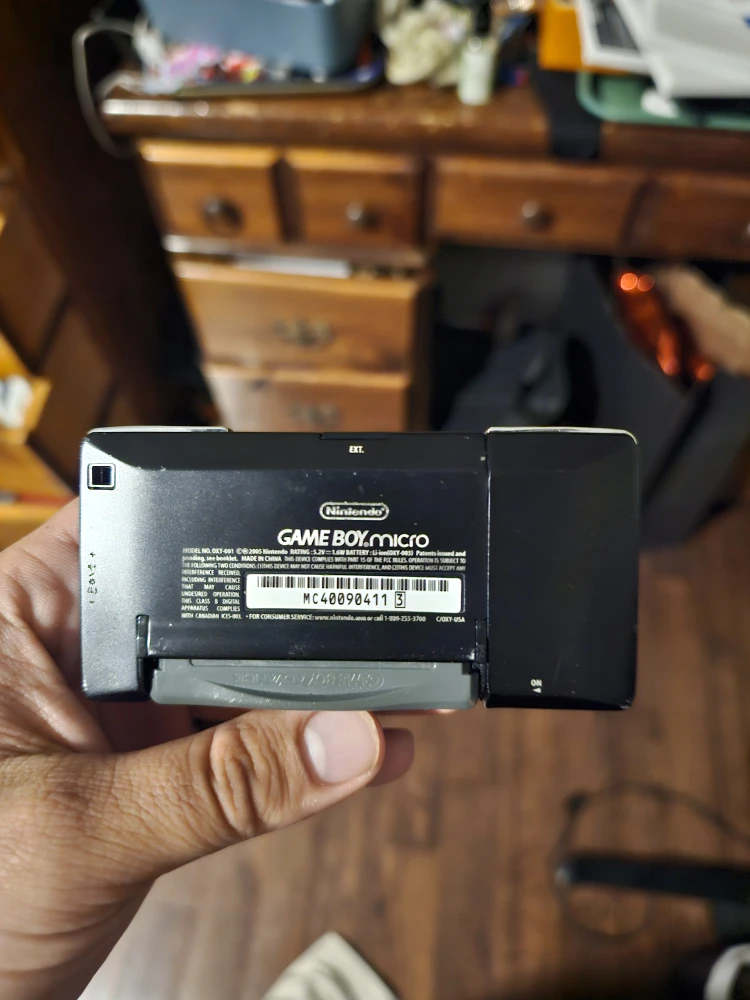 Game Boy Micro with game - photo 4