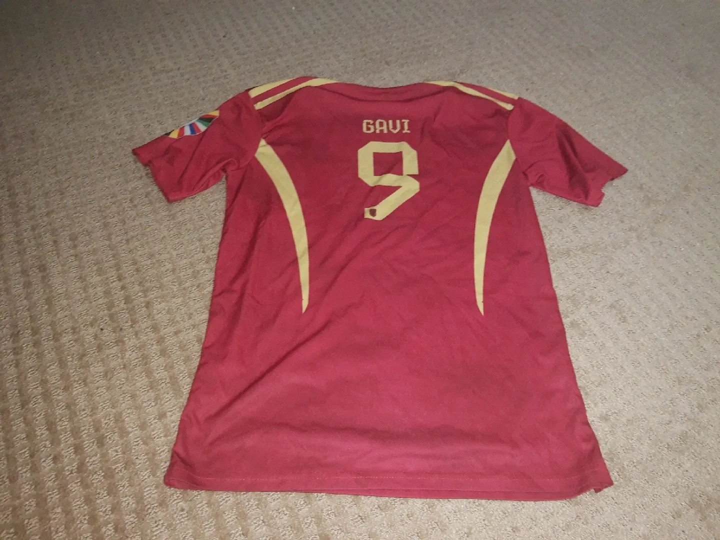 Adidas Spain Gavi #9 Soccer Jersey image indicator(3)