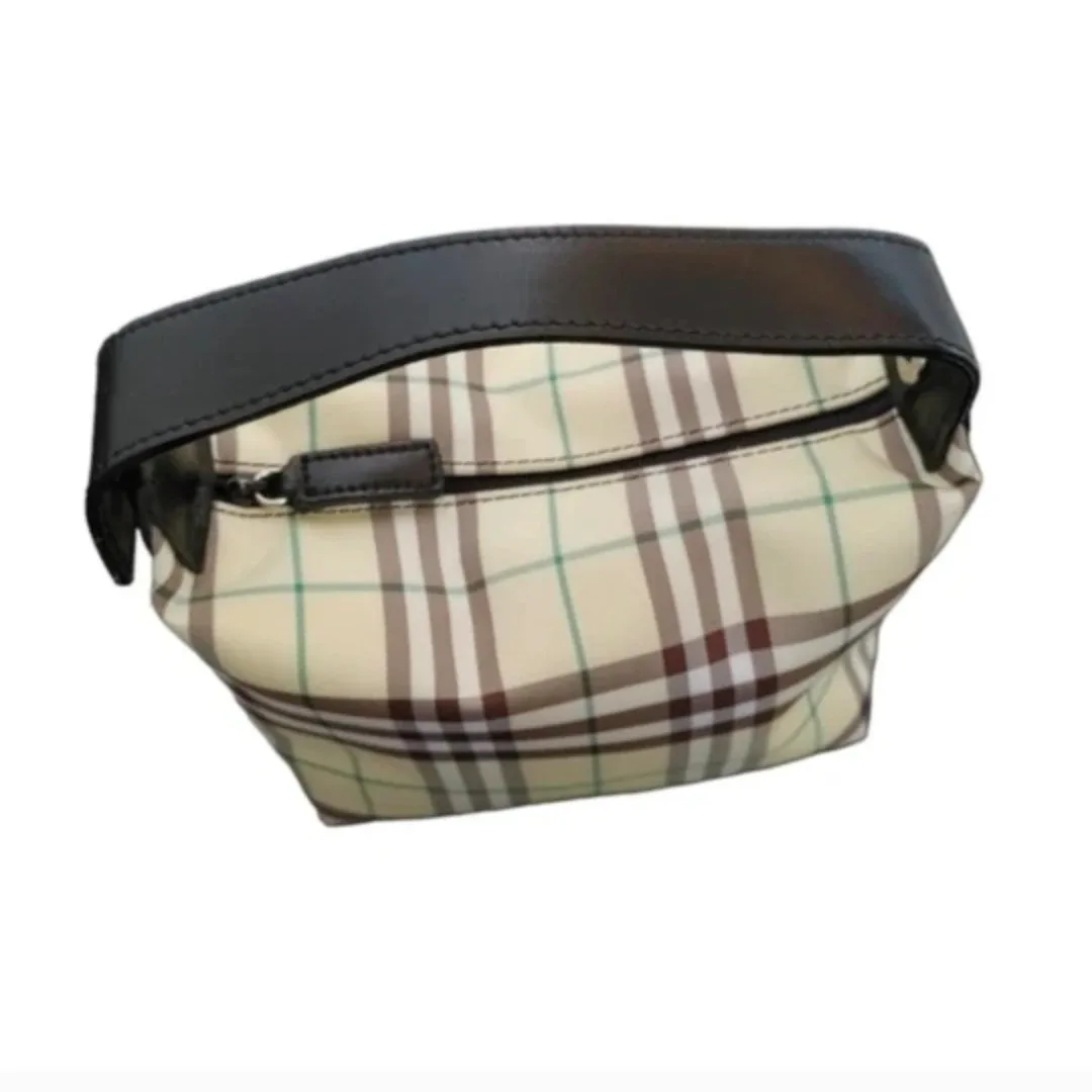 Burberry Micro Canvas Nylon Wristlet Bag image indicator(3)