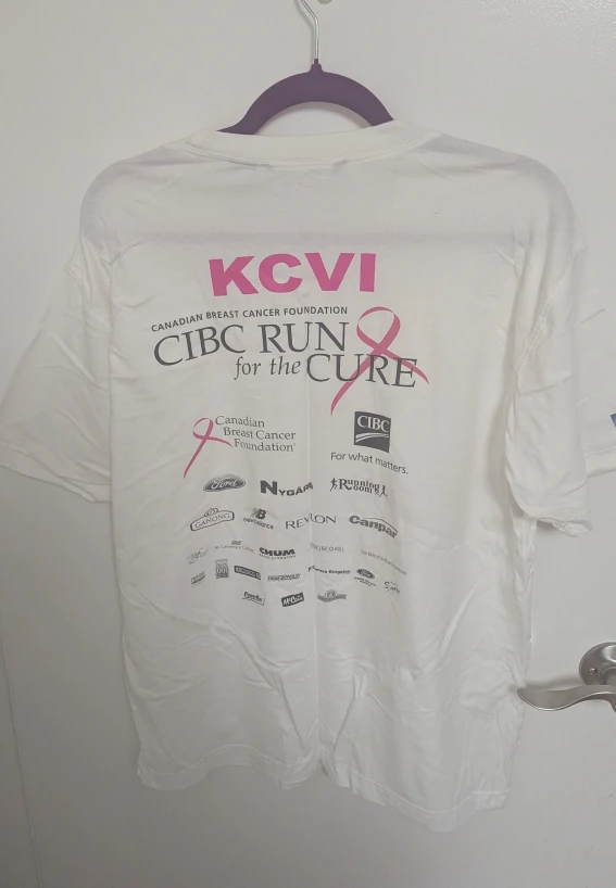 CIBC Run for the Cure T-Shirt - Men's X-Large - photo 5