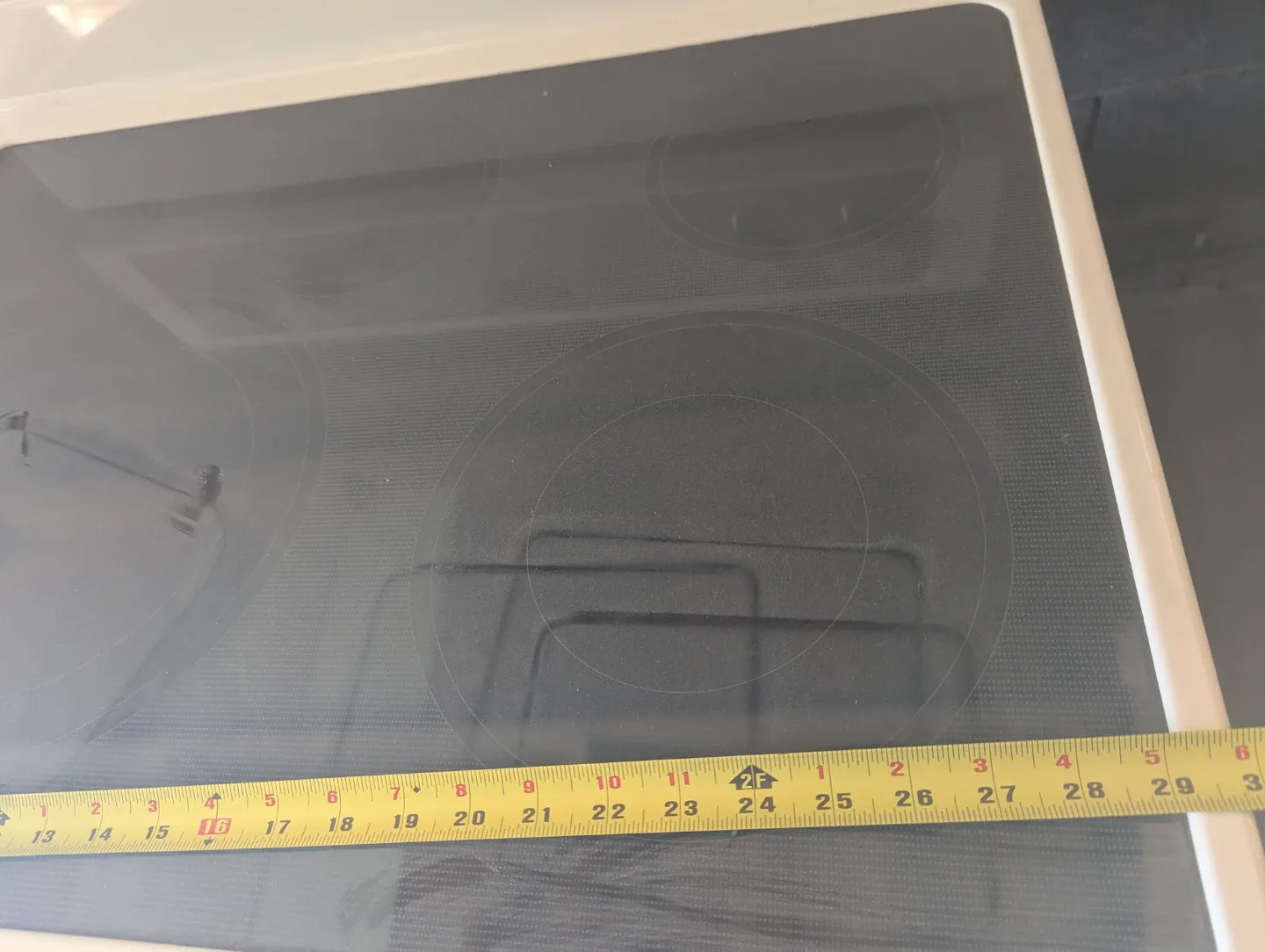 White GE Electric Range image indicator(4)