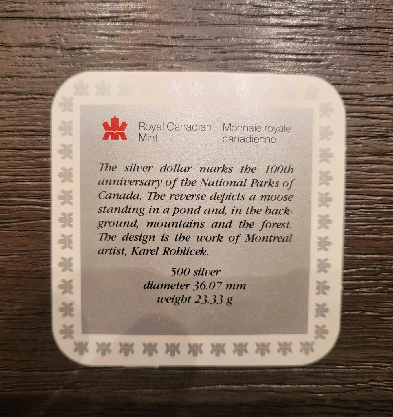 1985 National Parks Silver Dollar - photo 4