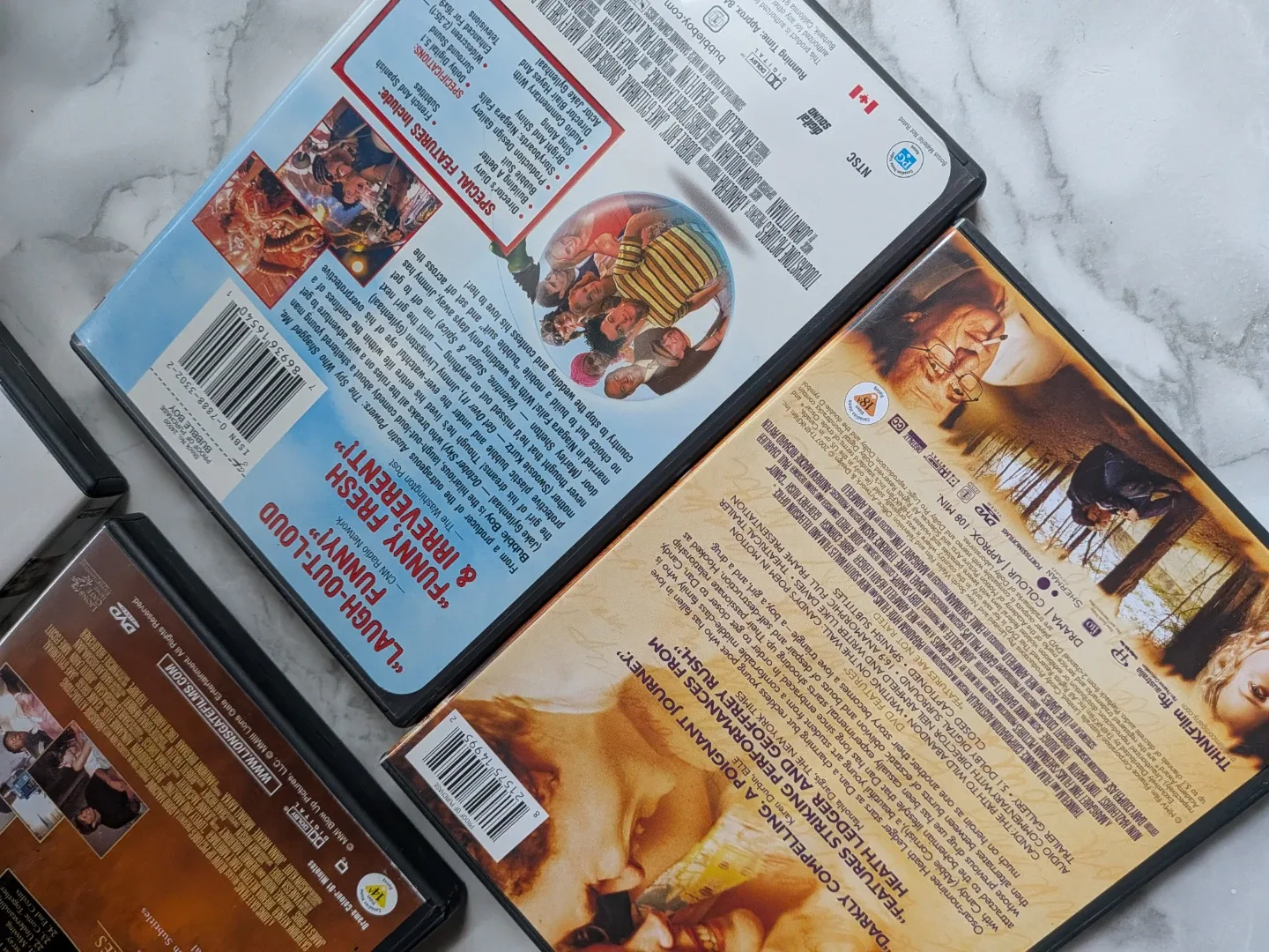 DVD Movie bundle: 10 Things I Hate About You, Bubble Boy, Ca image indicator(9)