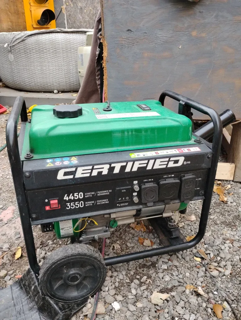 Certified 4450/3550 Watts Generator image indicator(2)