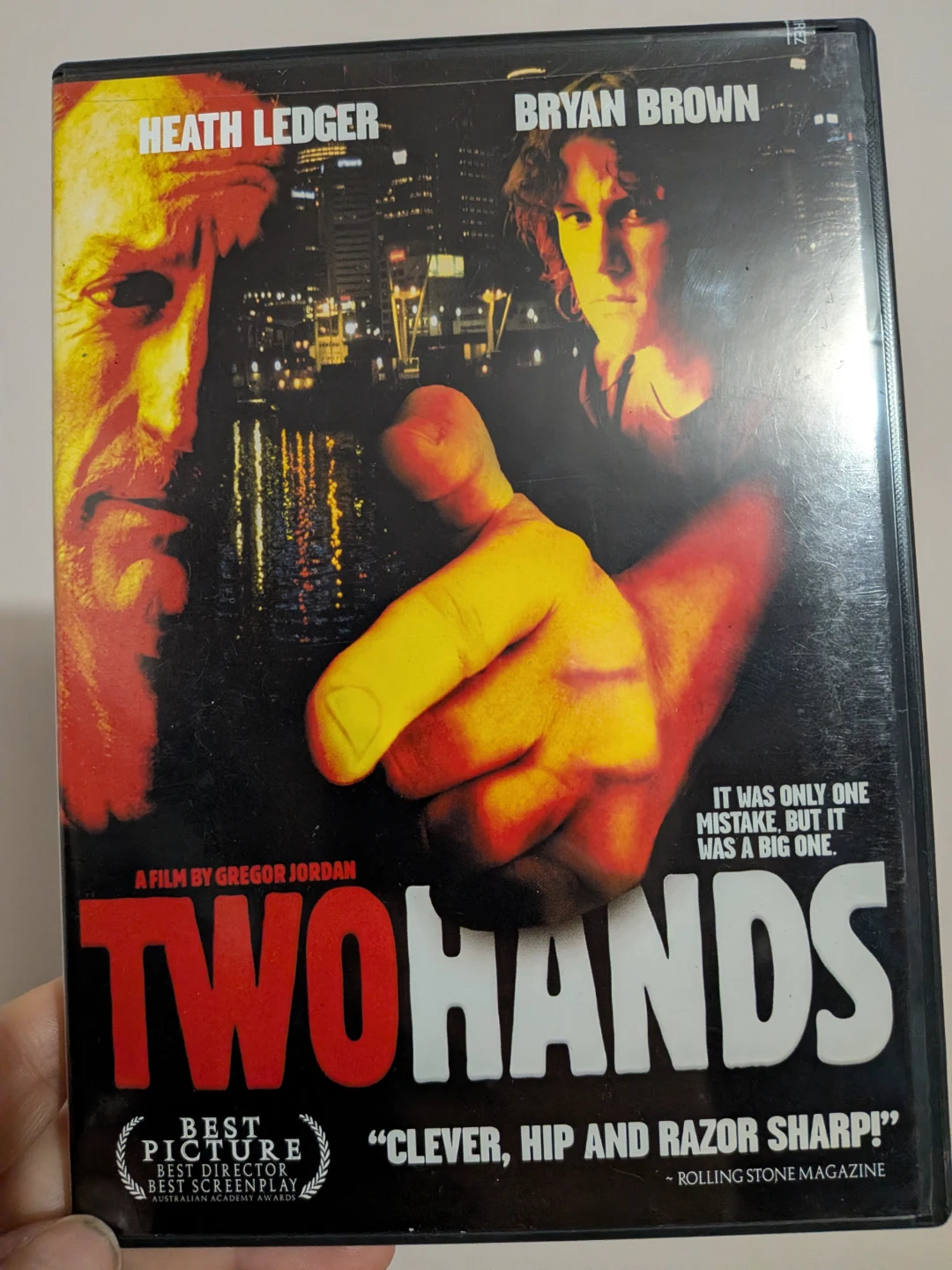 Two Hands DVD - Heath Ledger Film