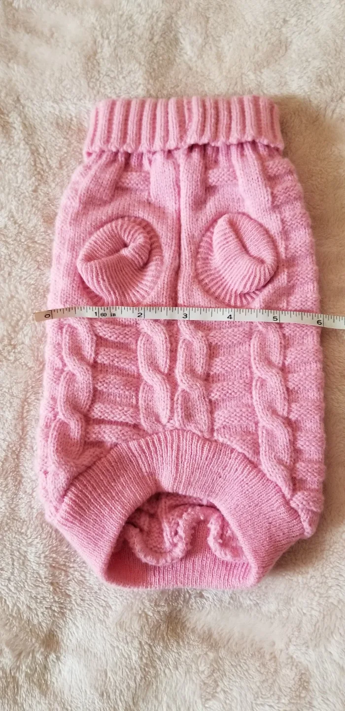 Dog Clothes Bundle - Santa, Plaid, Pink - Size Small image indicator(2)