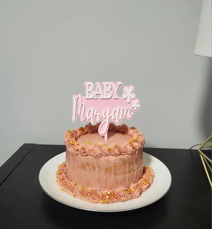 Baby Maryam Cake Topper (ALSO TAKE CUSTOM ORDERS)