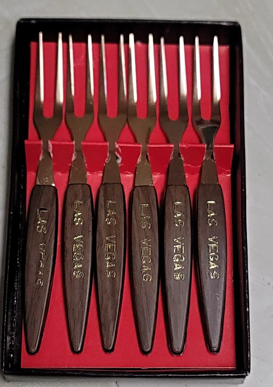 Las Vegas Cocktail Forks (Set of 6)