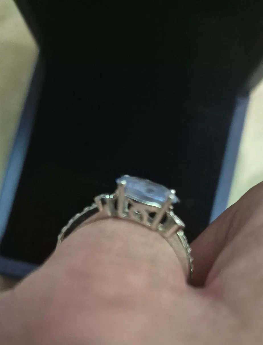 New sterling silver ring size 7 image indicator(3)