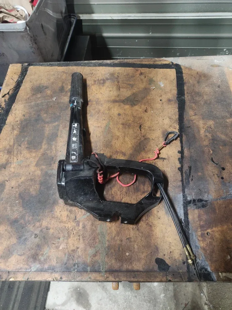 Mercury outboard tiller handle