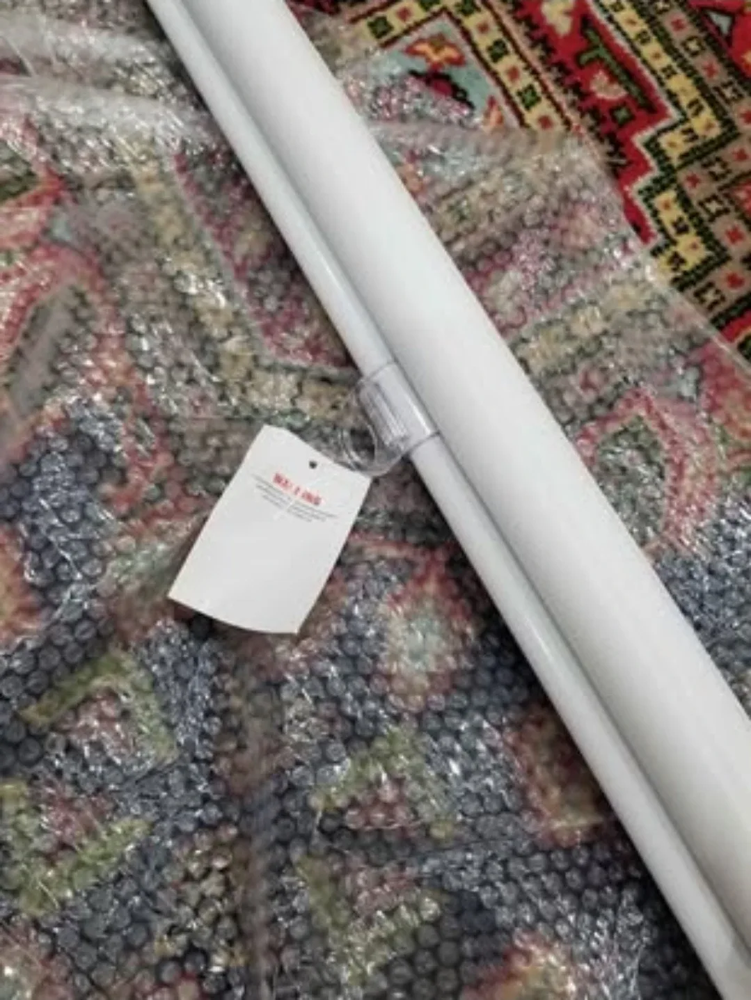 New Cordless Zebra Blind 37Wx72H - White image indicator(3)