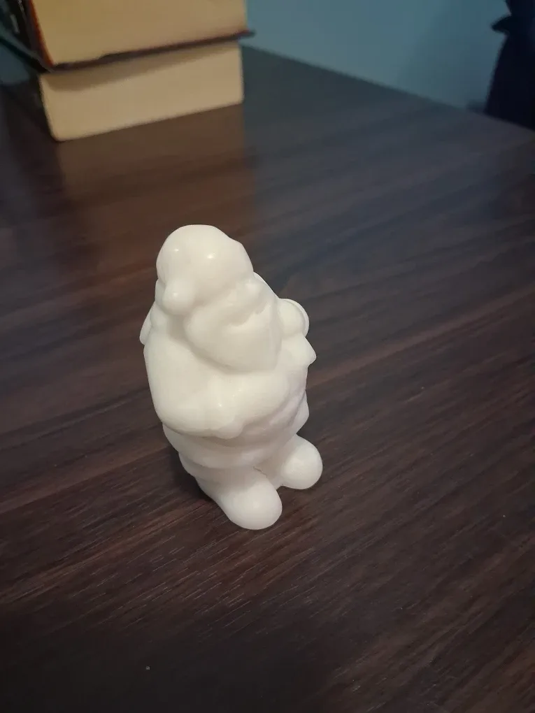 Alabaster Santa Figurine image indicator(4)
