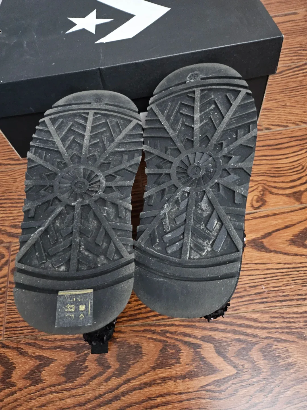 💫Black Sequin Boots, Size 6 image indicator(4)