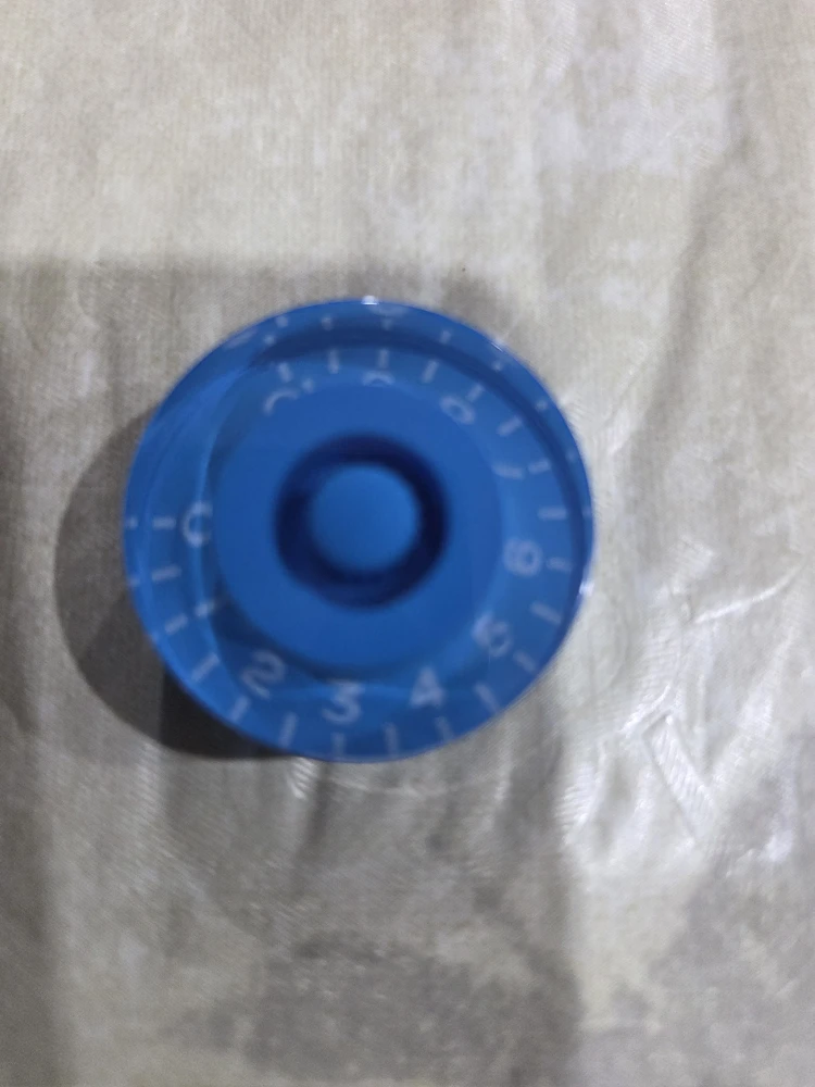 Blue Guitar Amplifier Knobs - Set of 5