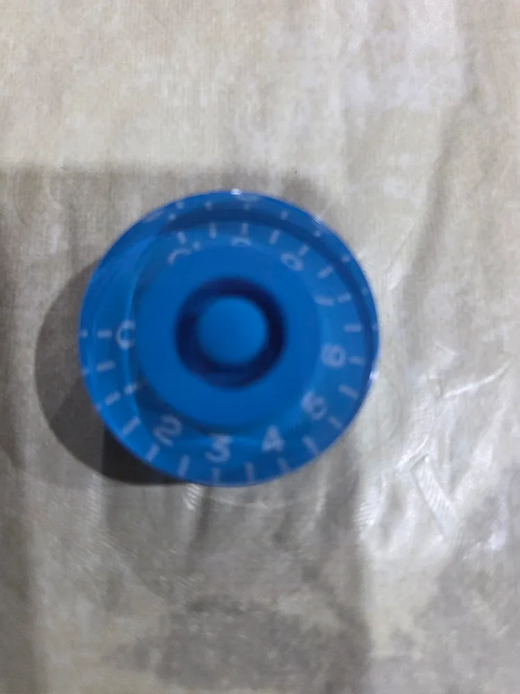 Blue Guitar Amplifier Knobs - Set of 5