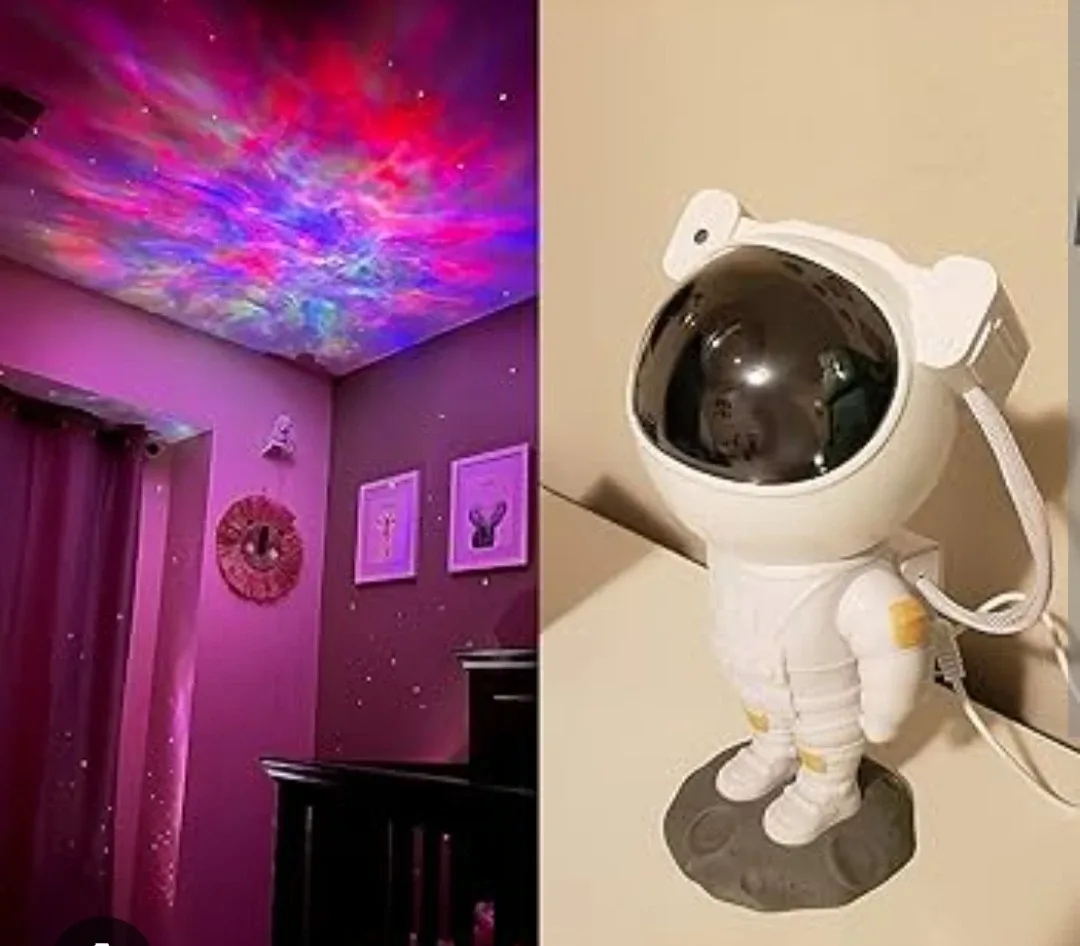 Astronaut Galaxy Projector Night Light