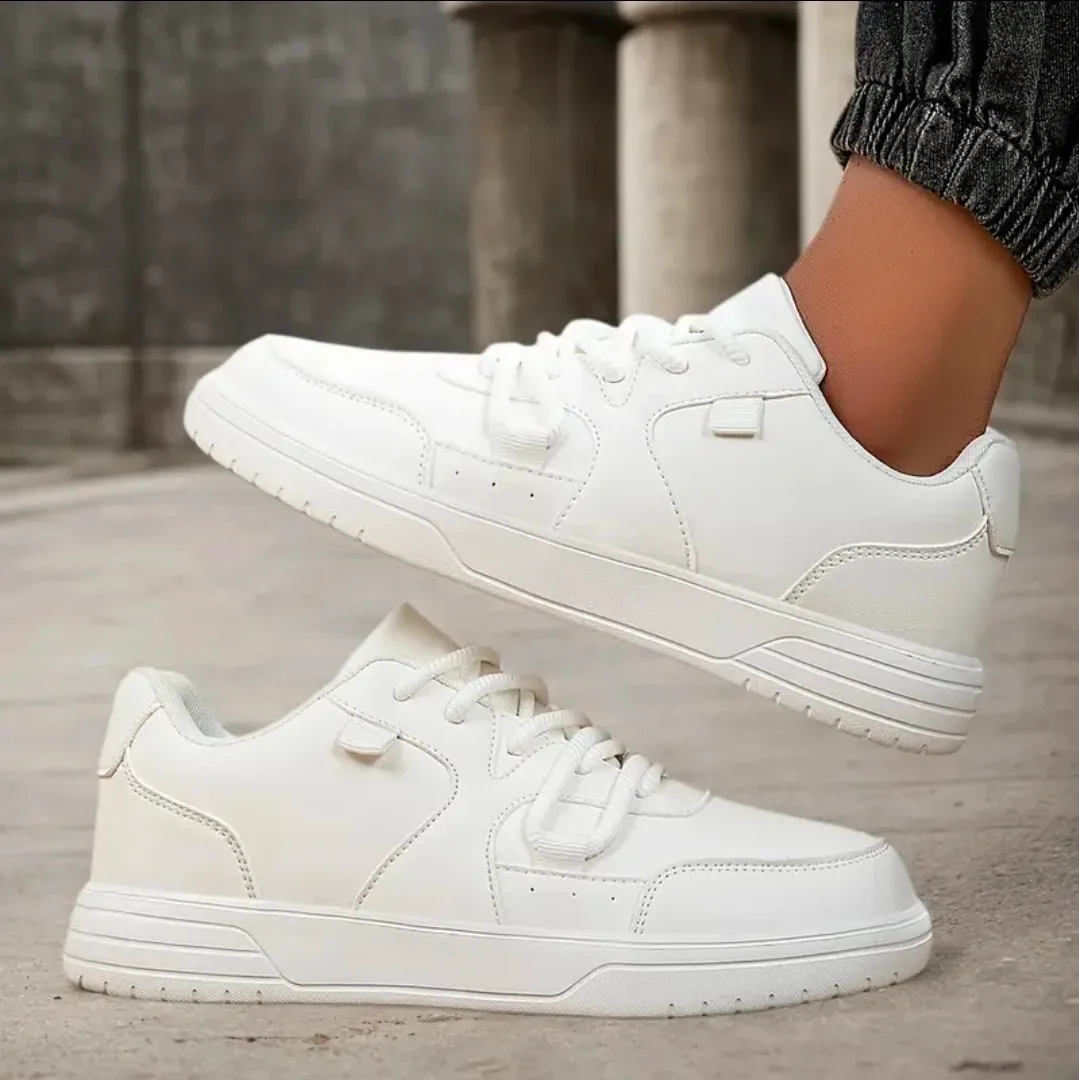 Unisex White Sneakers image indicator(2)