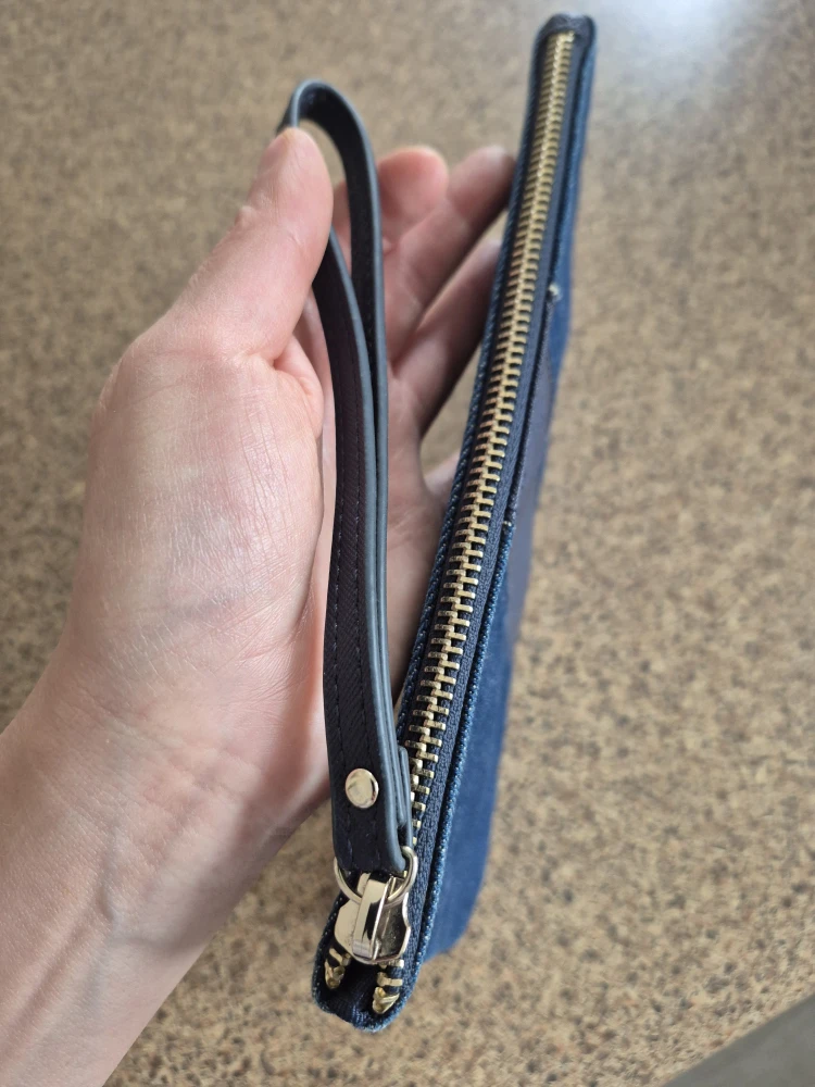 Furla Denim Wristlet Pouch - photo 2