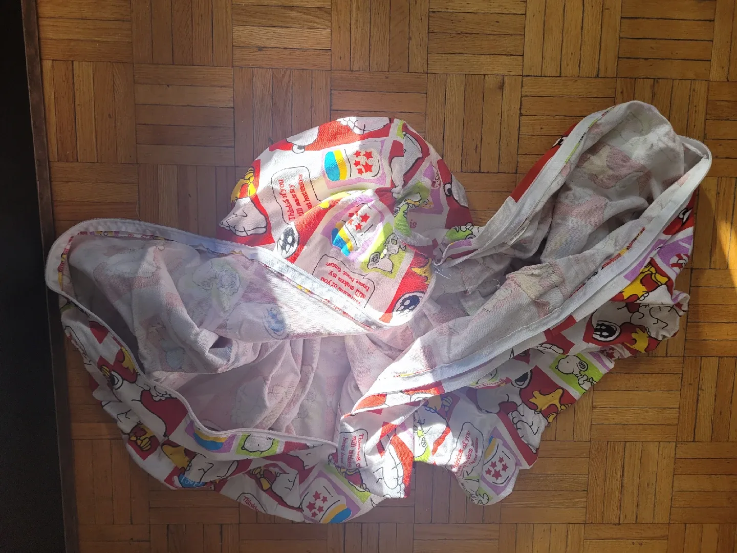 Snoopy stuffed aniaml storrage bag/ chair image indicator(2)