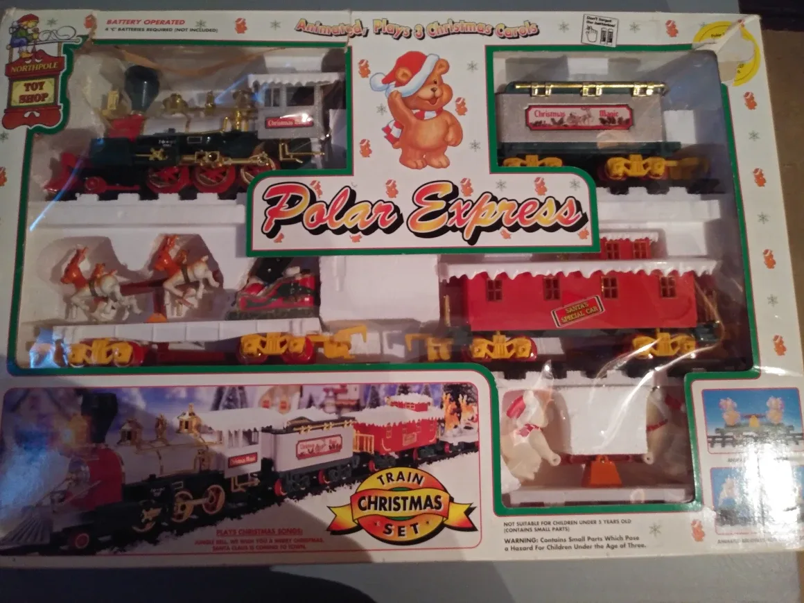 Northpole Toy Shop Polar Express Train Set