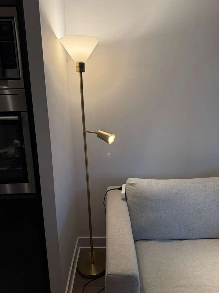 Brass Finish Floor Lamp - photo 2