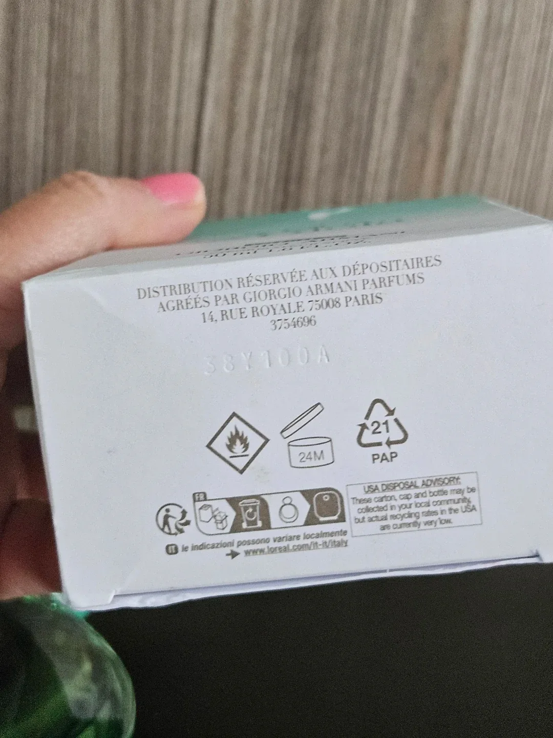 Giorgio Armani Acqua di Gioia 50 ml image indicator(6)