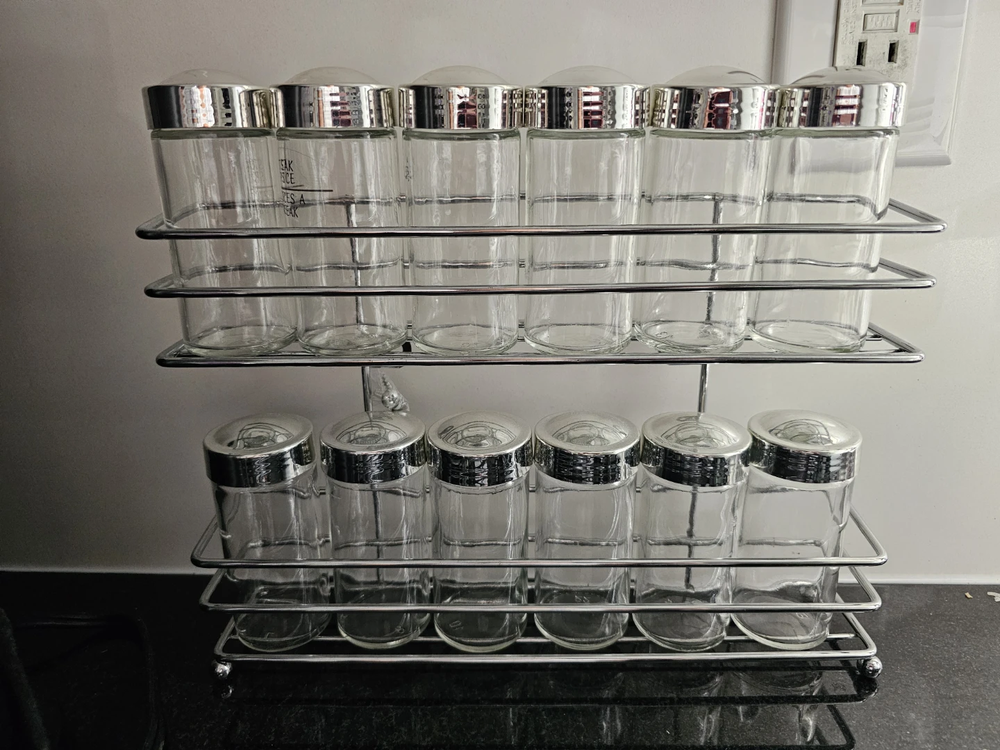 Spice Rack with Jars (Bathurst and Finch)