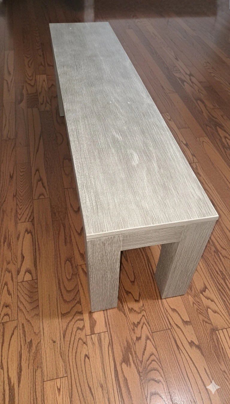 Wood Bench, 60 x 14 inches - photo 3