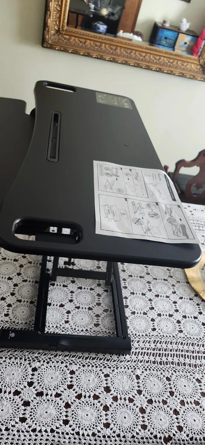 New in Box TechOrbits Sit-Stand Desktop Workstation image indicator(7)