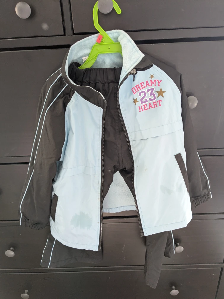 Kids' wind breaker Jacket & Pants Set - Size 110