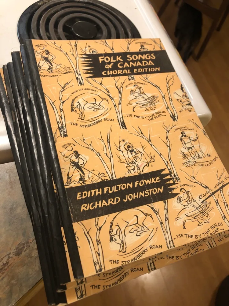Canada Folk Song books
