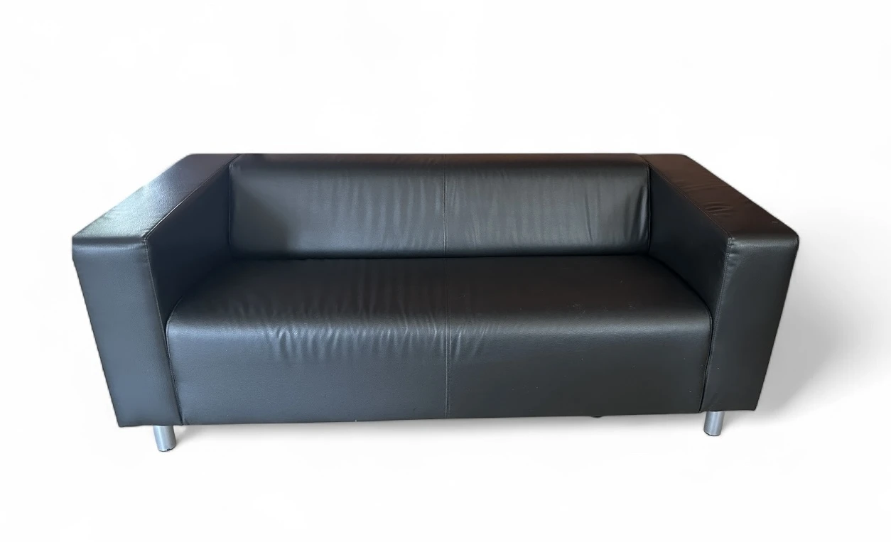 KLIPPAN Loveseat, Bomstad Black - photo 2