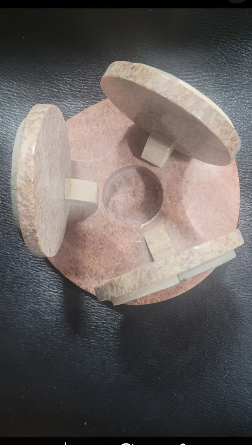 Yin Yang Stone tealight holder image indicator(2)