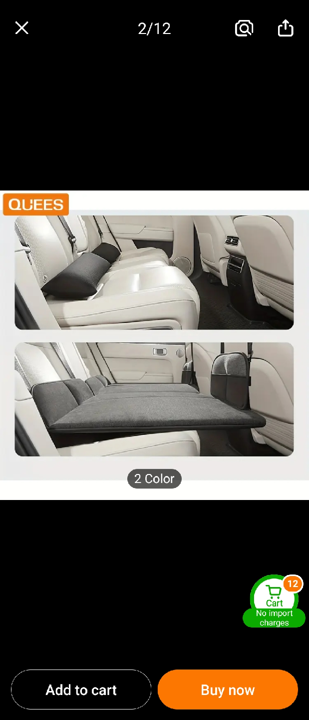 QUEES Car Travel Bed Mattress - photo 2