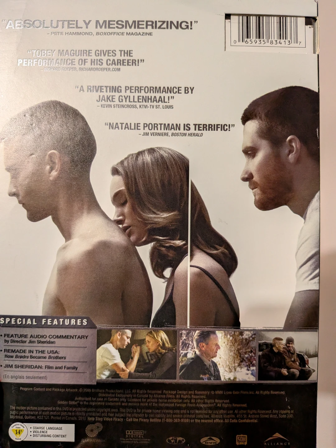Brothers New, sealed DVD with Tobey Maguire, Jake Gayllenhaal - photo 4