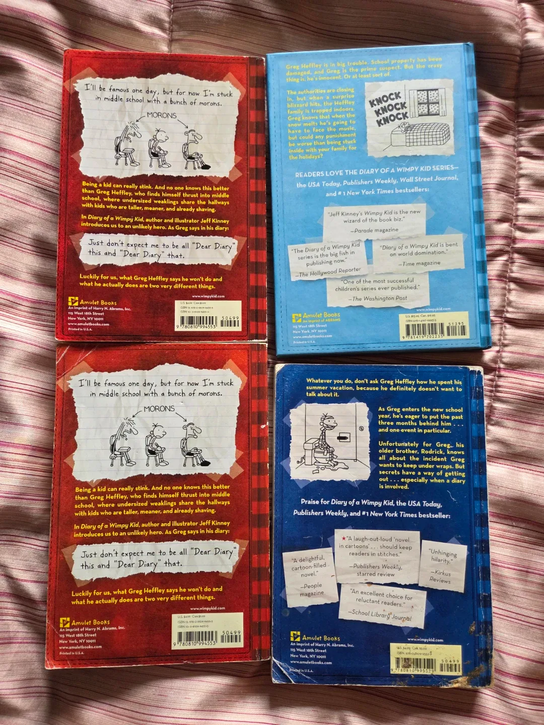 Diary of a Wimpy Kid Book Lot image indicator(2)