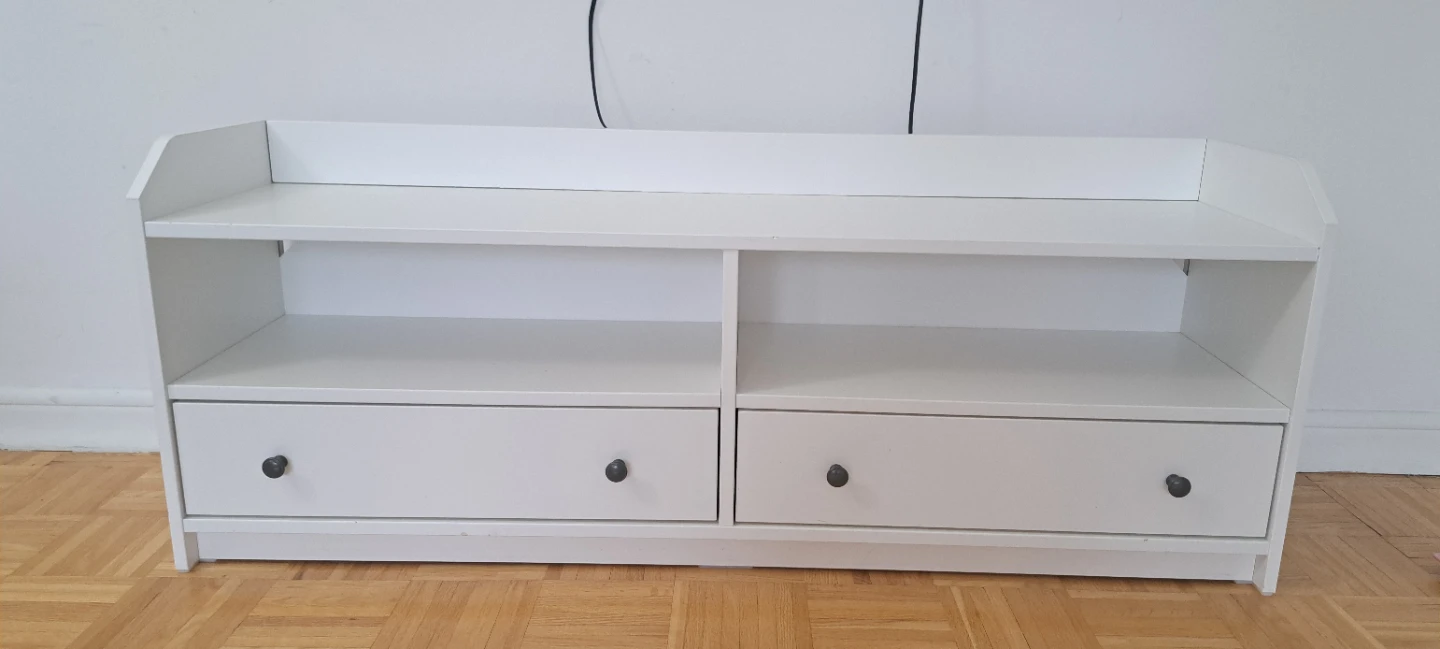 IKEA Hauga TV Bench - White