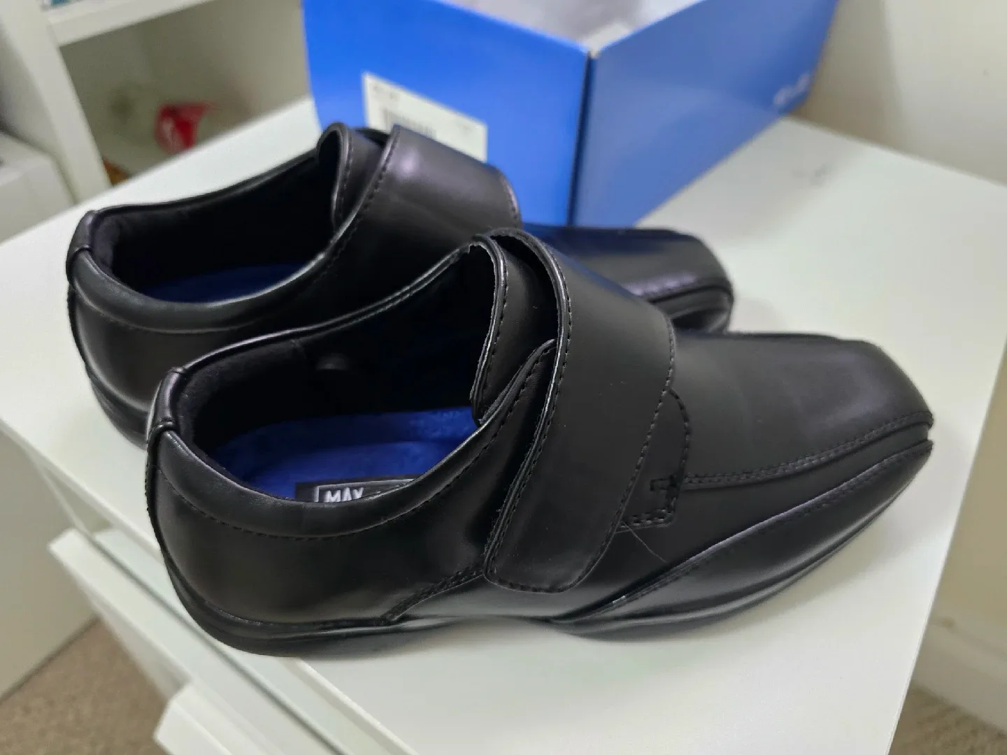 Boys Black Dress Shoes size 2 image indicator(2)